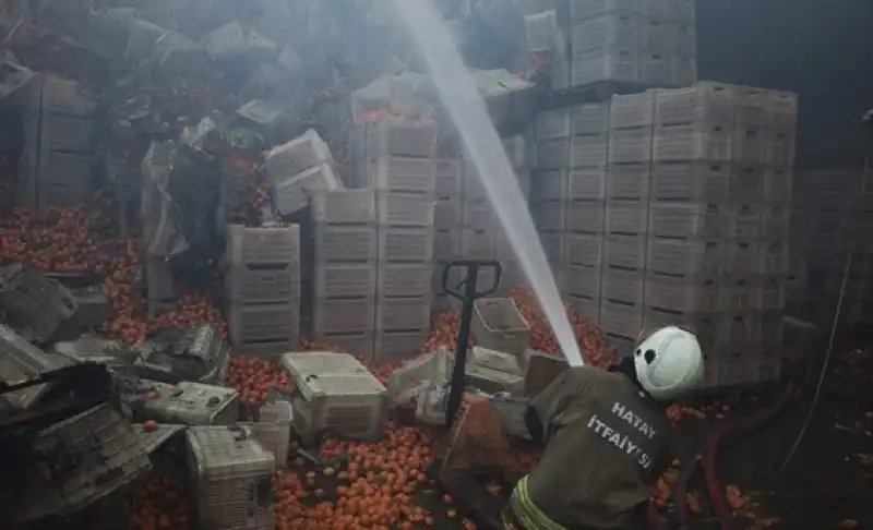 Paketleme Fabrikasında Çıkan Yangında 1 İşçi Hayatını Kaybetti!