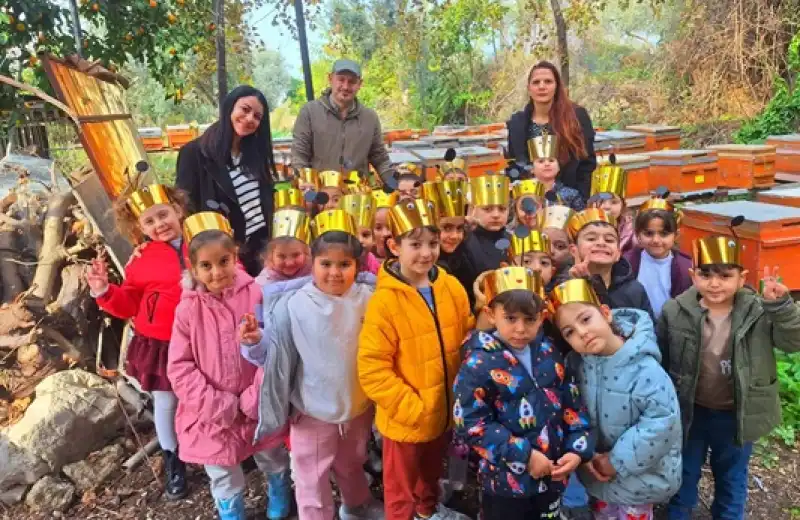 Minikler Balın Serüvenini Yerinde Öğrendi