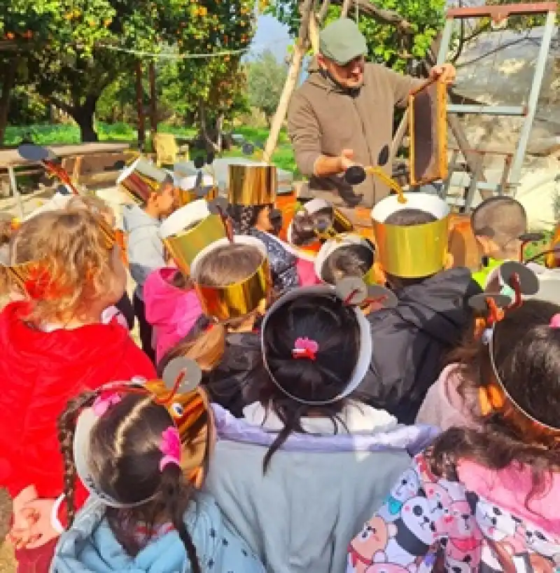 Minikler Balın Serüvenini Yerinde Öğrendi