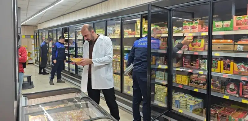 Samandağ’da Zincir Market, Kasap Ve Fırınlara Sıkı Denetim