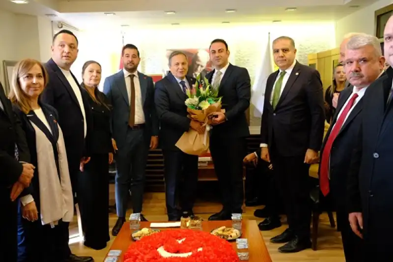  Başkan  Özgün, CHP Ordu Milletvekili Seyit Torun’u Ağırladı