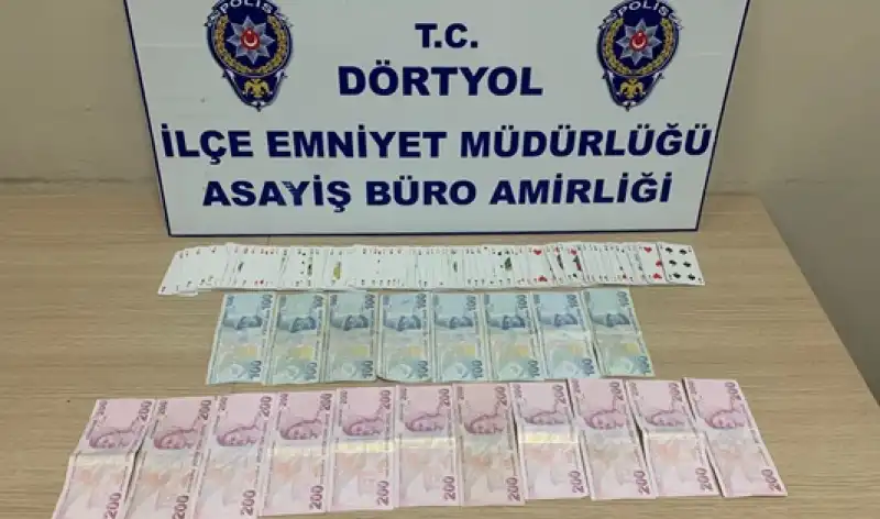 Dörtyol’da Kumar Baskını!