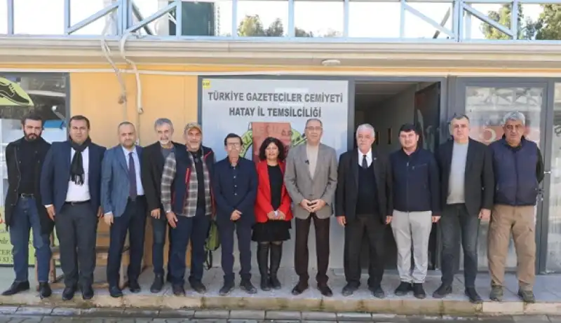 Hatay’da Gazeteciler Günü Onurla Ve Dayanışma Ruhu İçinde Kutlandı...