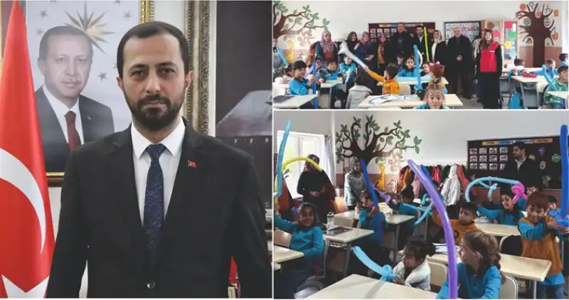 Başkan Yalçın çocukların Yüzünü Güldürdü