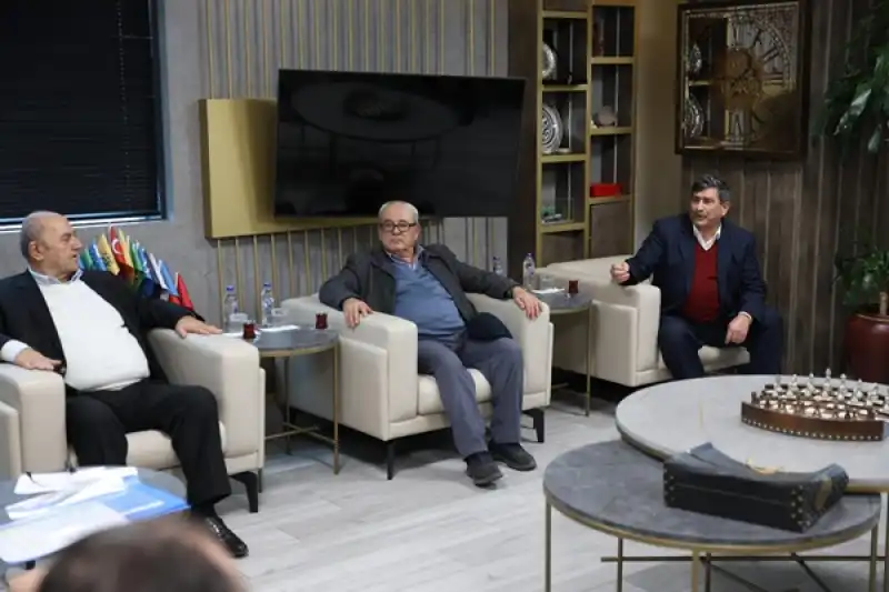 TOSYÖV Hatay Destekleme Derneği’nden Hatay Büyükşehir Belediyesi’ne Ziyaret