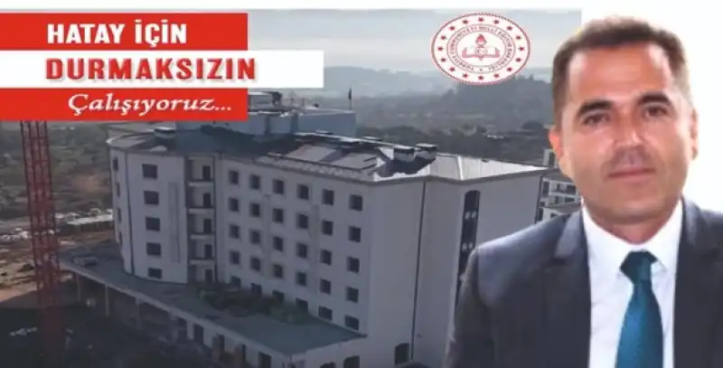 200 Kişilik öğretmenevi Gün Sayıyor Antakya’ya Yeni Sosyal Yaşam Merkezi