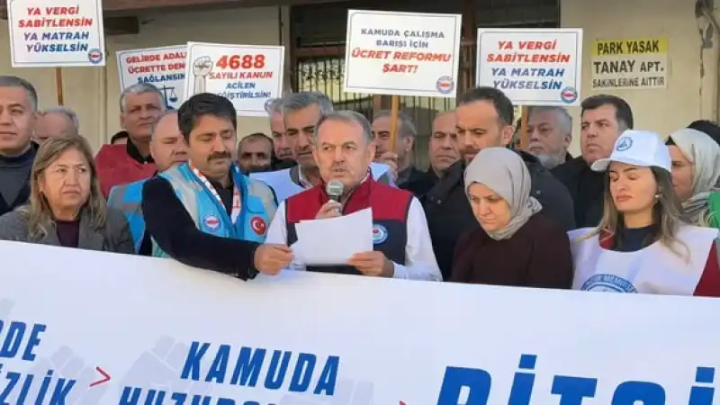 Bayrakdar: “ücrette Adaletsizlik Bitsin”