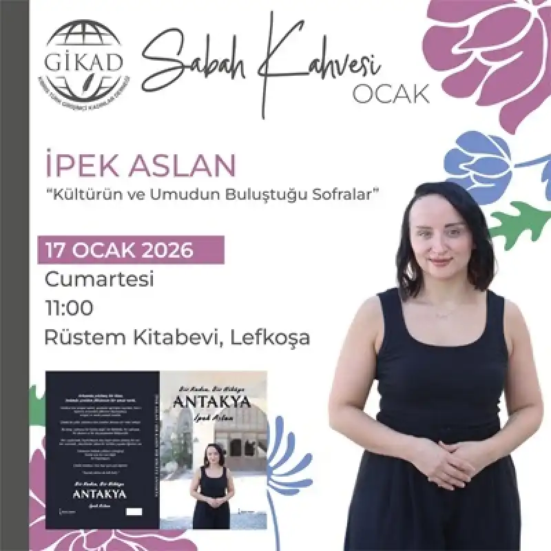 “Bir Kadın, Bir Hikâye: Antakya” Ile Lefkoşa’da Okurlarıyla Buluşuyor