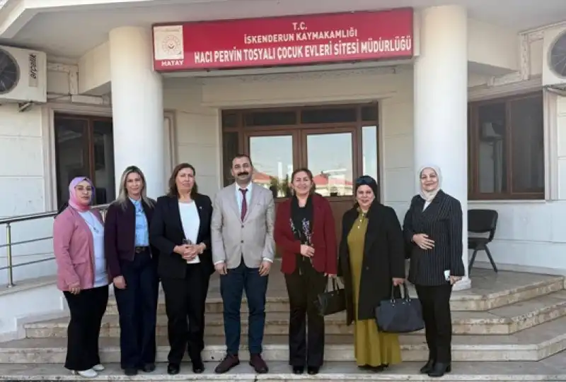 MHP KAÇEP’ten İskenderun Çocuk Evleri Sitesi’ne Anlamlı Ziyaret