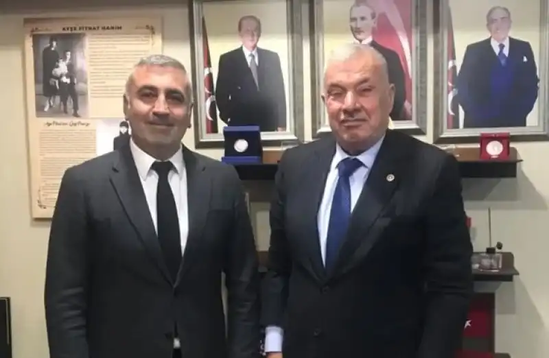 İzzettin Yılmaz’dan Milletvekili Lütfi Kaşıkçı’ya TBMM’de Ziyaret