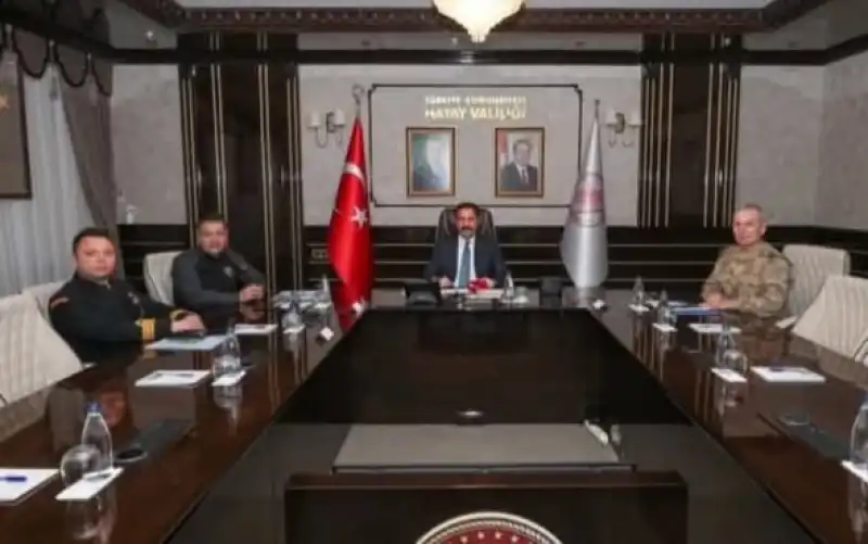 Hatay’da Güvenlik Koordinasyonu