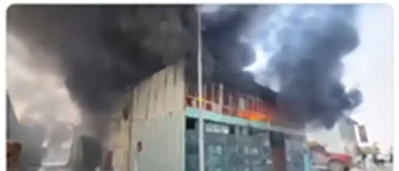 Mobilya Atölyesinde Yangın Çıktı!