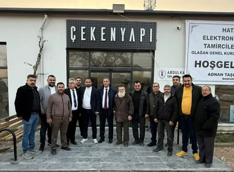 Hatay Elektronik Cihaz Temsilcileri Odasında Taşçıoğlu Yeniden Başkan