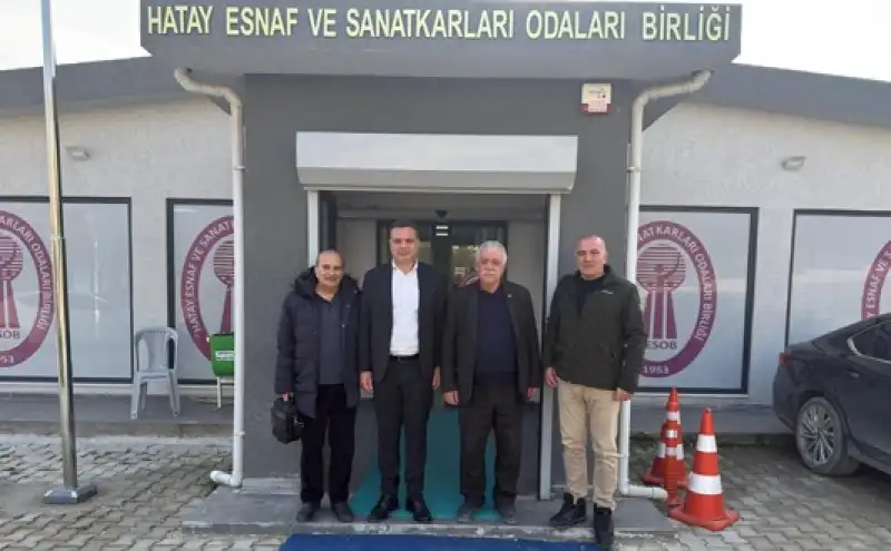 TGC Hatay Temsilciliğinden Aziz Fatih Yılmaz’a Hayırlı Olsun Ziyareti