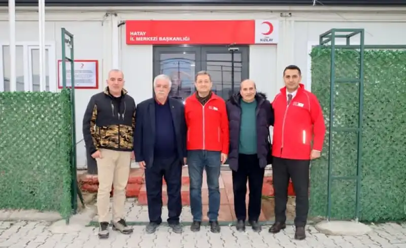 TGC Hatay’dan Kızılay Hatay’a Hayırlı Olsun Ziyareti