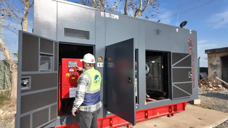 Elektrik Kesintilerine Karşı Su Tesislerine Jeneratör Takviyesi