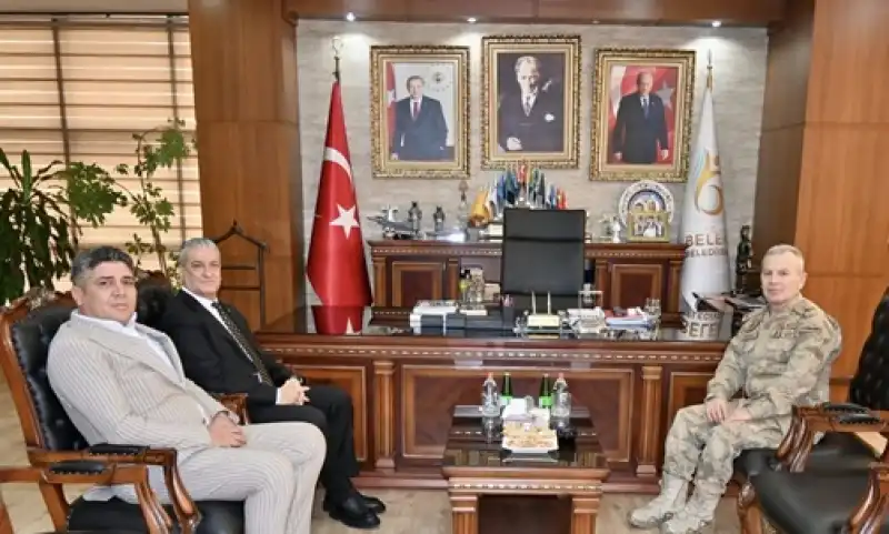 Hatay Jandarma Komando Tugay Komutanı Karaca Belen Belediyesi’nde