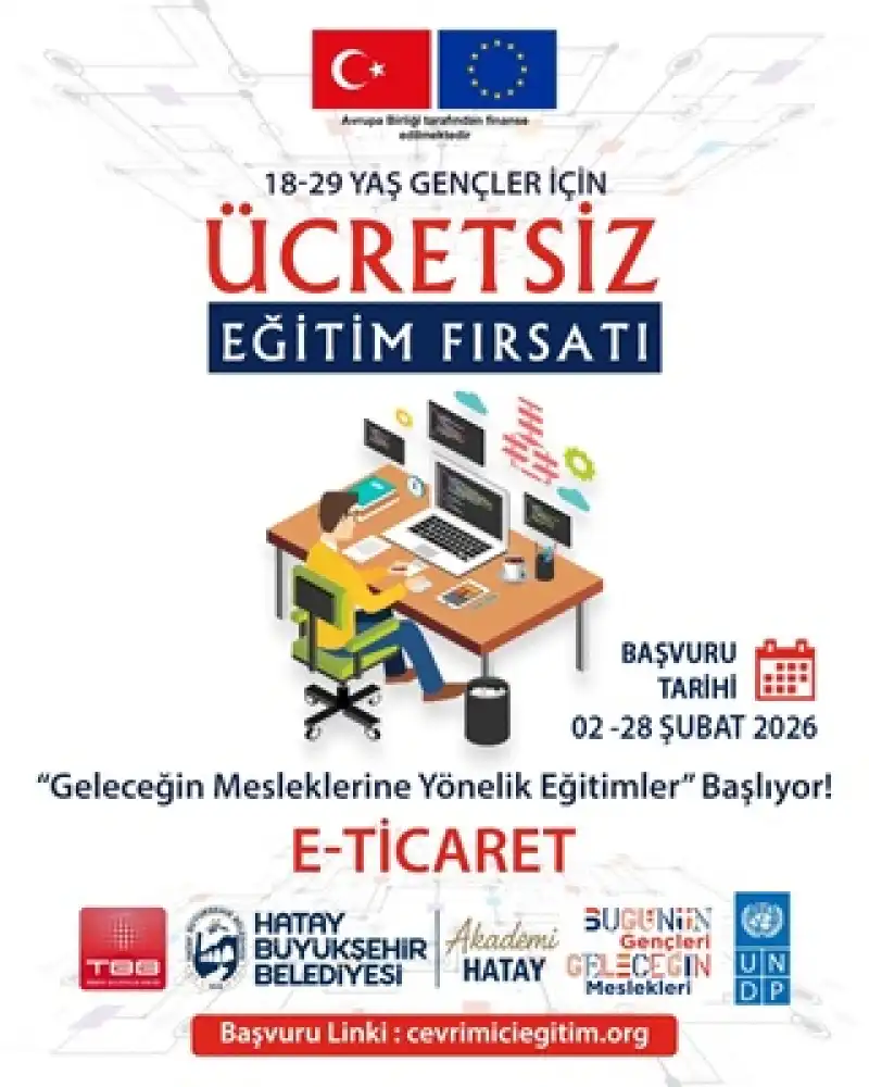 Akademi Hatay’ın E-ticaret Eğitim Başvuruları Başladı