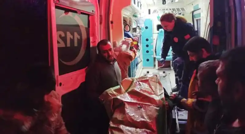 İş Makinesi Şarampole Yuvarlandı