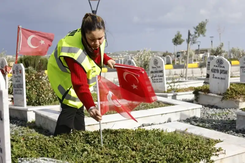 Deprem şehitliği 6 Şubat'a Hazır