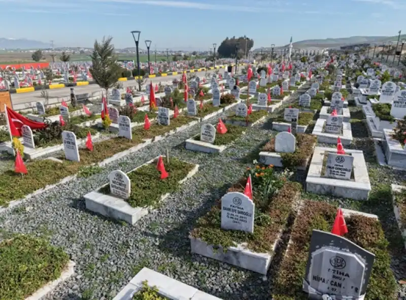 Deprem şehitliği 6 Şubat'a Hazır