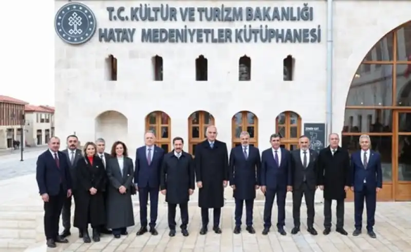 Hatay’da Bakanlığının Yaptığı Çalışmaları İnceledi