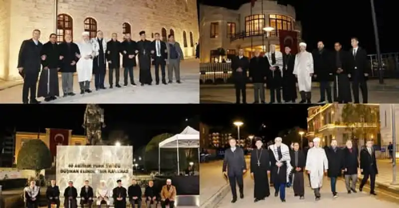 Hatay’da Semavi Dinlerden Kardeşlik Tablosu