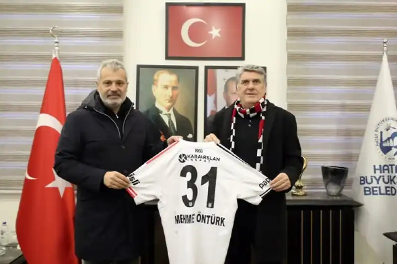 Öntürk, Beşiktaş Başkanı Adalı’yı Ağırladı