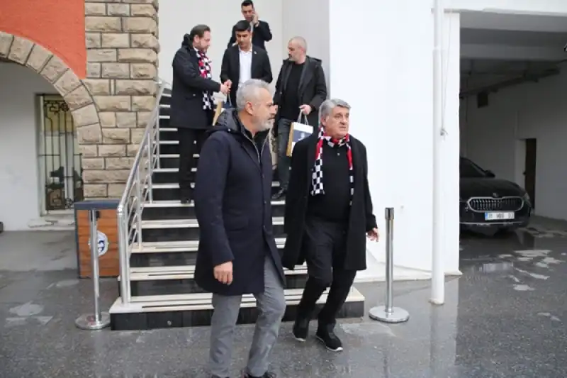 Öntürk, Beşiktaş Başkanı Adalı’yı Ağırladı