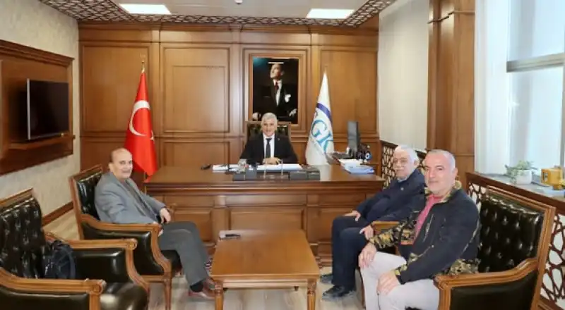 TGC Hatay Heyetinden Hamit Bal’a Teşekkür Ve Anı Kitabı Takdimi