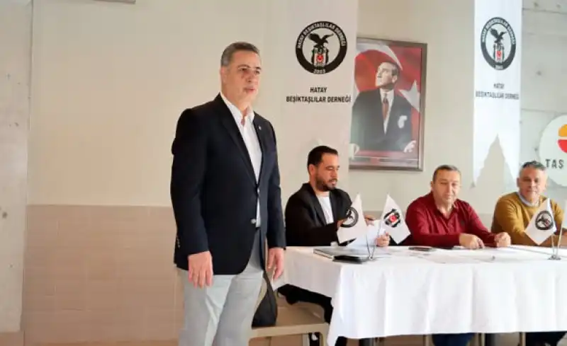 Hatay Beşiktaşlılar Derneği’nde Güven Tazelendi: Mehmet Yıldız 8. Kez Başkan