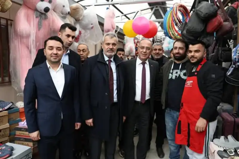 Öntürk, Antakya Esnafını Ziyaret Etti