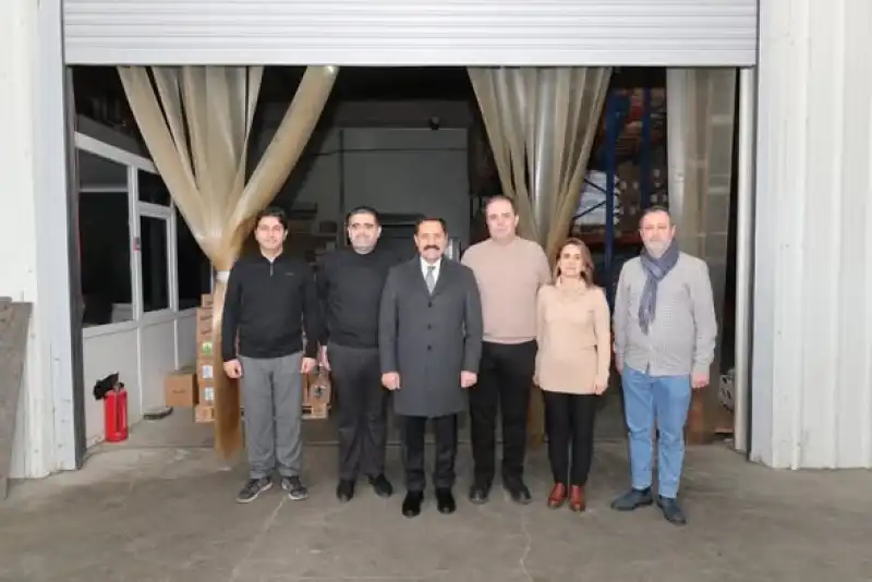 Vali Masatlı’dan Öksüzler Fahri Öksüz Ve Oğulları Firmasına Ziyaret