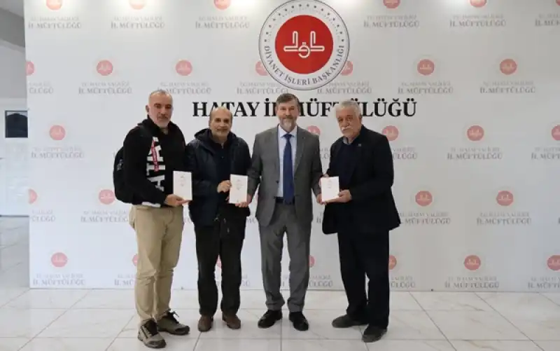 TGC Hatay Heyetinden İl Müftüsü Mevlüt Topçu’ya Hayırlı Olsun Ziyareti 