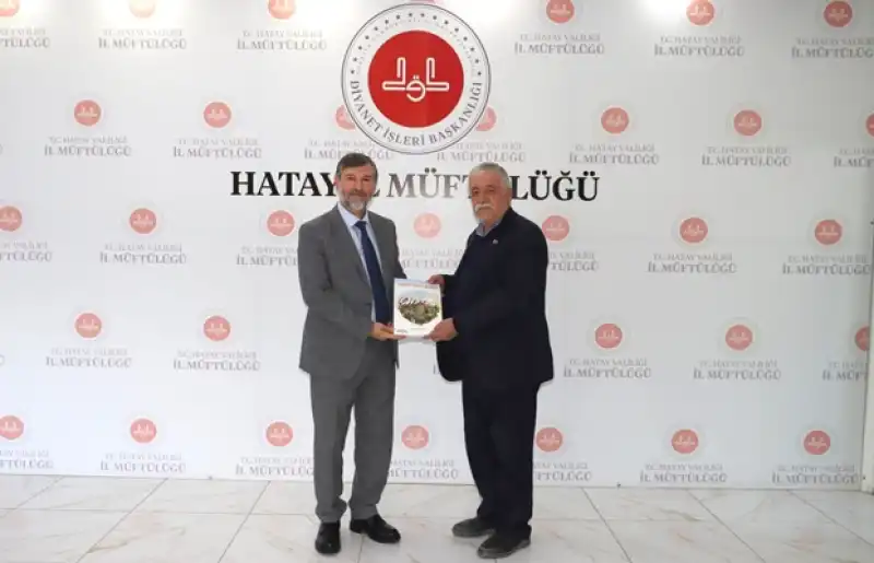 TGC Hatay Heyetinden İl Müftüsü Mevlüt Topçu’ya Hayırlı Olsun Ziyareti 