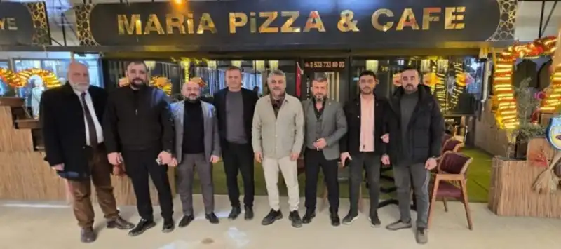 MHP Hatay İl Başkanı Metin Taşçı’dan Maria Pizza’ya Ziyaret