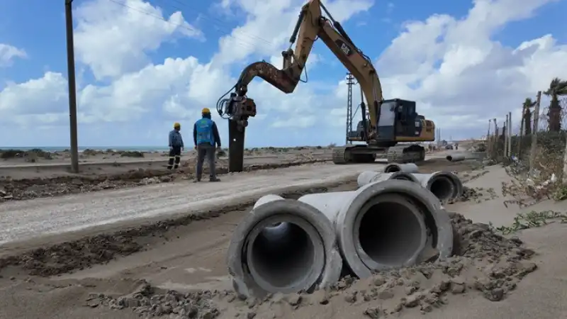 Samandağ’da 23,7 Milyon Euroluk Altyapı Yatırımında çalışmalar Başladı