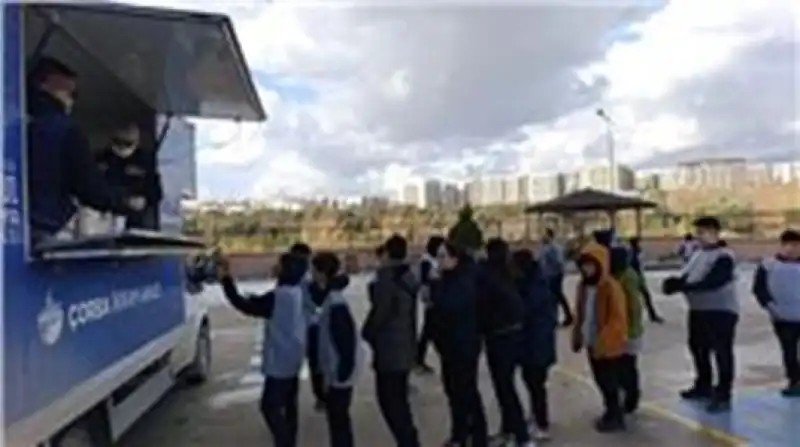 Antakya Belediyesi’nden öğrencilerin Içini ısıtan Hamle  