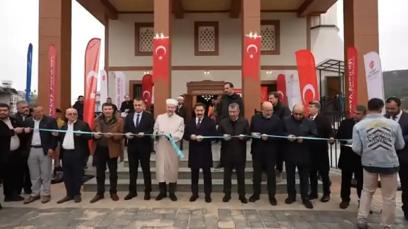 Hatay’da 119’uncu Cami Dualarla Hizmete Açıldı