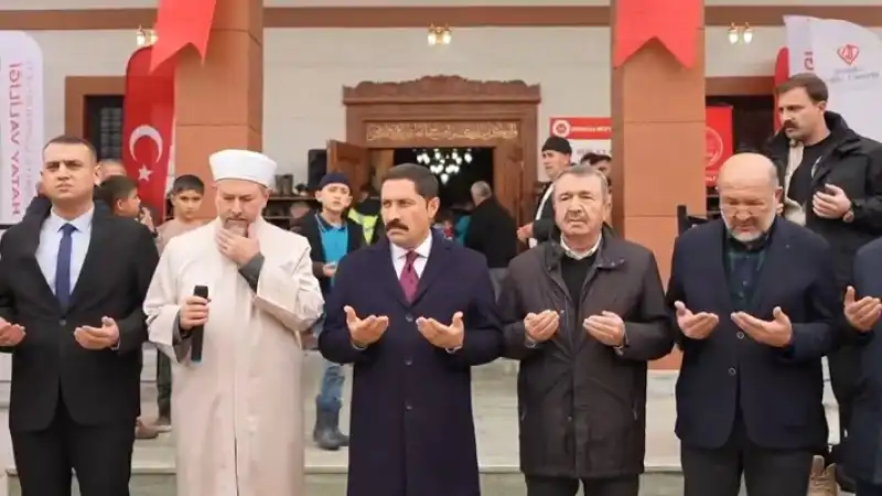 Hatay’da 119’uncu Cami Dualarla Hizmete Açıldı