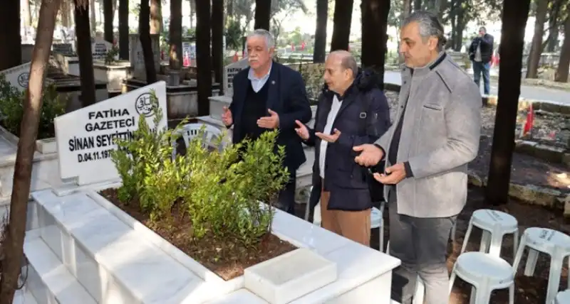 TGC Hatay, Merhum Gazeteci Sinan Seyfettin’i Andı