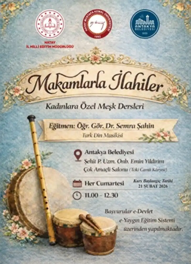 Makamlarla Ilahiler- Kadınlara özel Meşk Dersleri Başlıyor