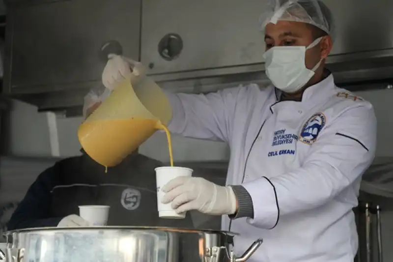 HBB’den Ramazan Boyunca İftar Saatinde Vatandaşa Çorba İkramı