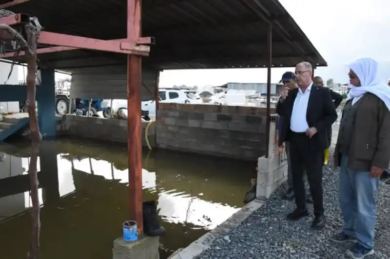 Başkan Yapar’dan Aşağıoba’ya ‘Geçmiş Olsun’ Ziyareti