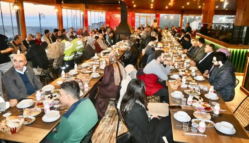 Belen’de Şehit Aileleri Ve Gaziler Onuruna İftar Programı Düzenlendi