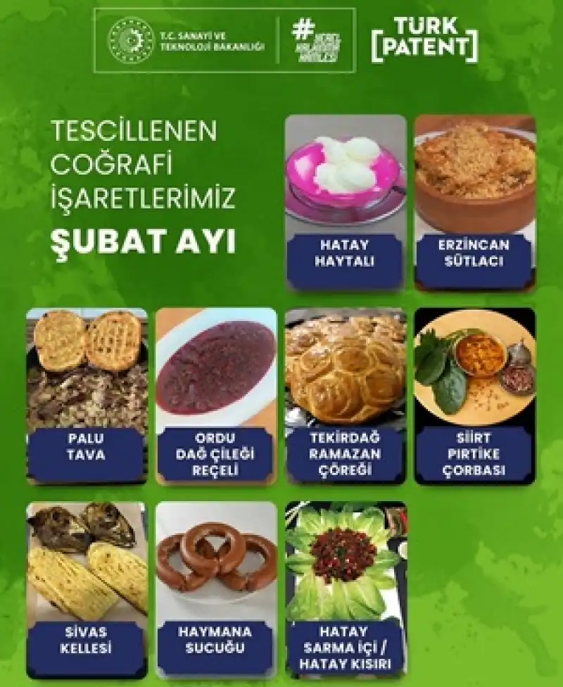 Hatay’ın 2 Lezzeti Daha Coğrafi İşaret Güvencesinde