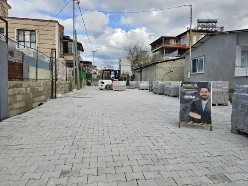 Atatürk Mahallesi’nde 4070. Sokak Yeni Yüzüne Kavuşuyor.