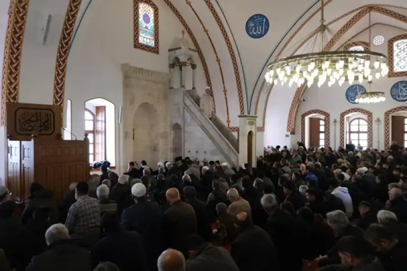 Müftü Topçu, Habib-i Neccar Camii’nde Son Hutbesini İrad Etti