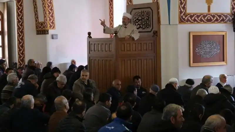 Müftü Topçu, Habib-i Neccar Camii’nde Son Hutbesini İrad Etti