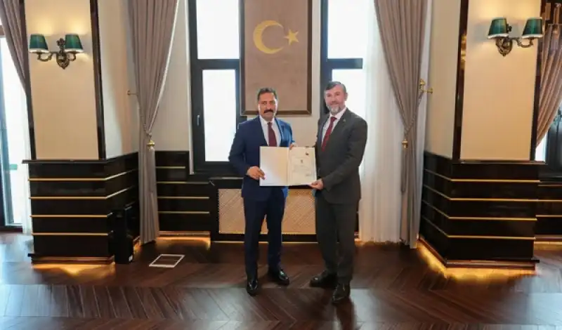 İl Müftüsü Mevlüt Topçu’dan Vali Mustafa Masatlı’ya Veda Ziyareti